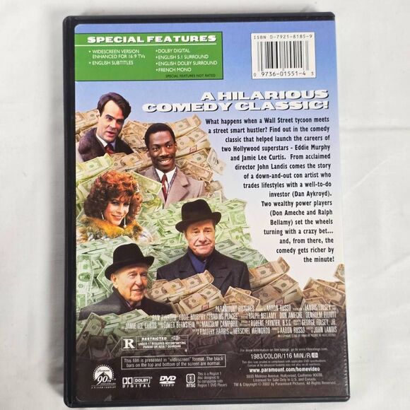 Trading Places (DVD, 2007) Dan Aykroyd, Eddie Murphy - Picture 3 of 3